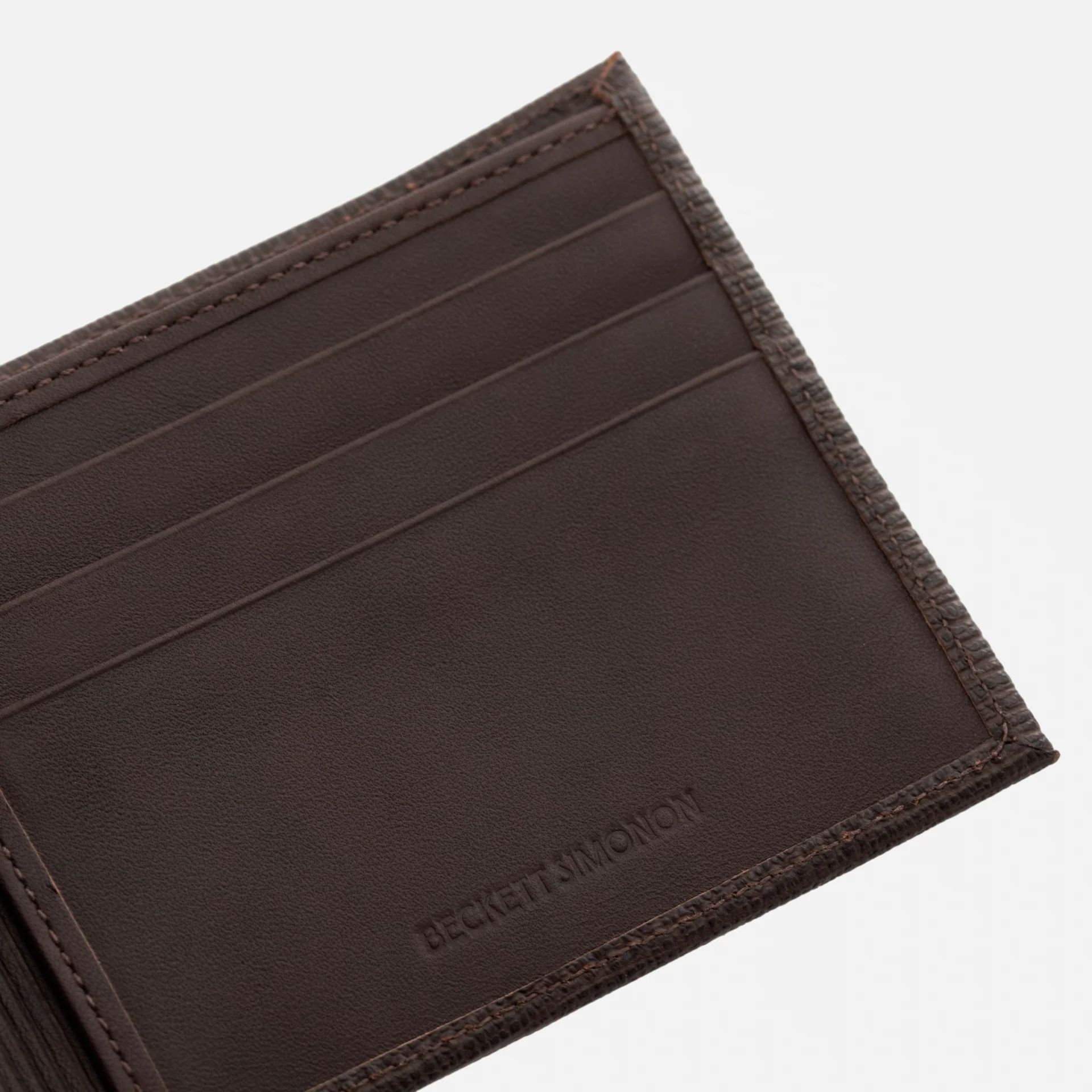 Bennett Bifold Wallet - Men's - Add On Embossed Leather - Image 10