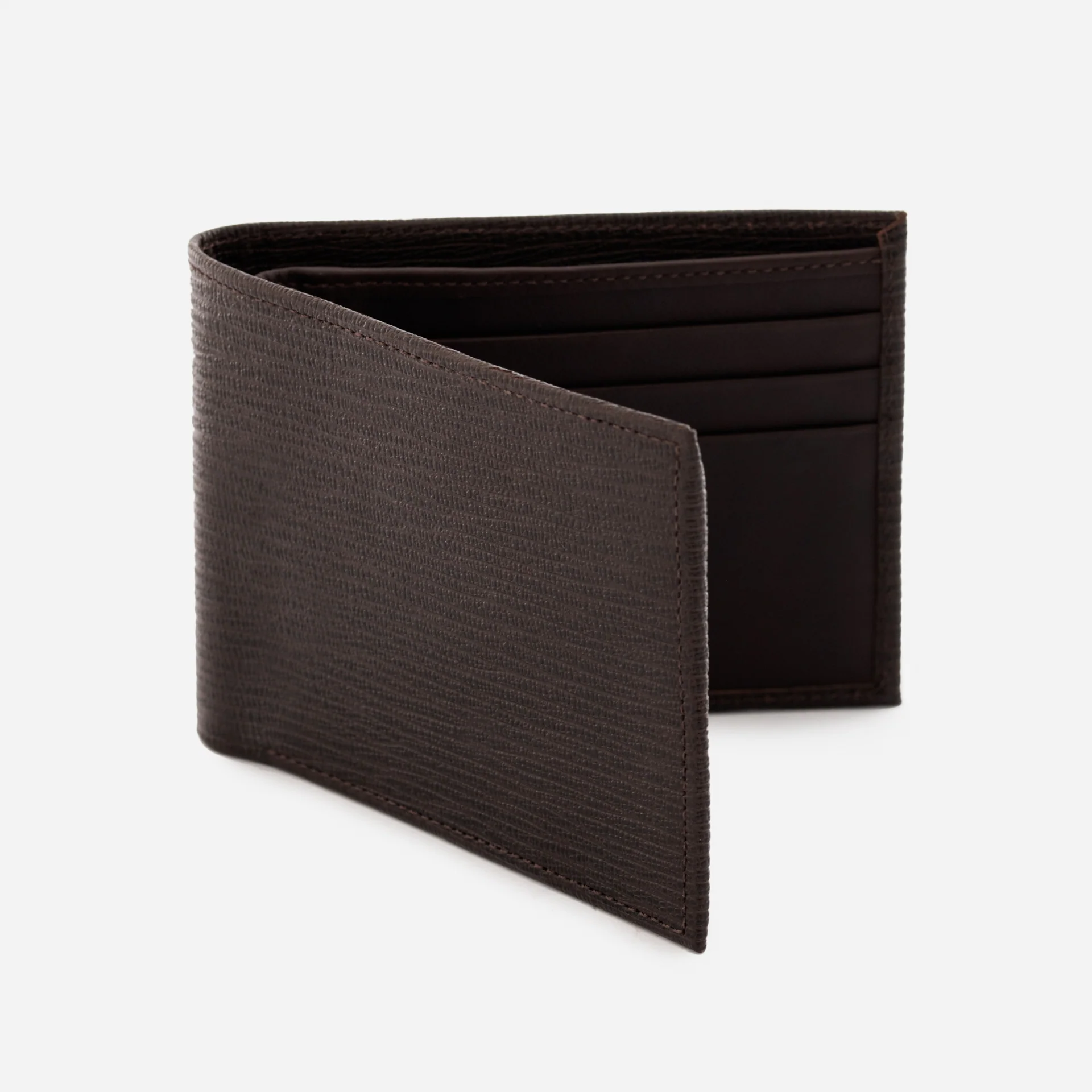 Bennett Bifold Wallet - Men's - Add On Embossed Leather - Image 7