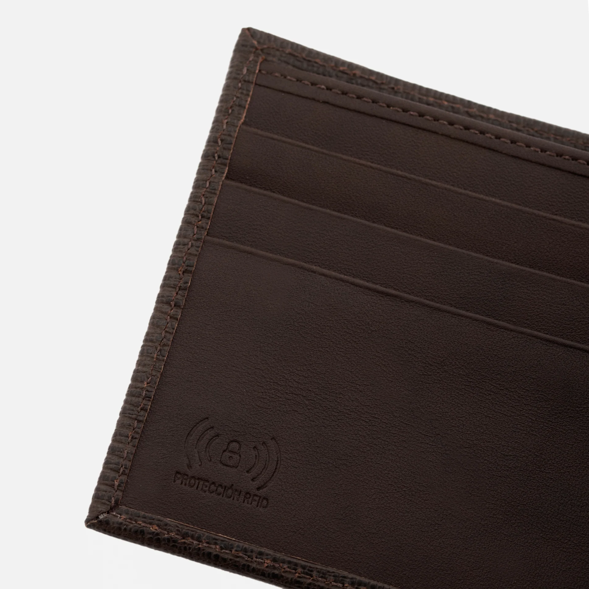 Bennett Bifold Wallet - Men's - Add On Embossed Leather - Image 9