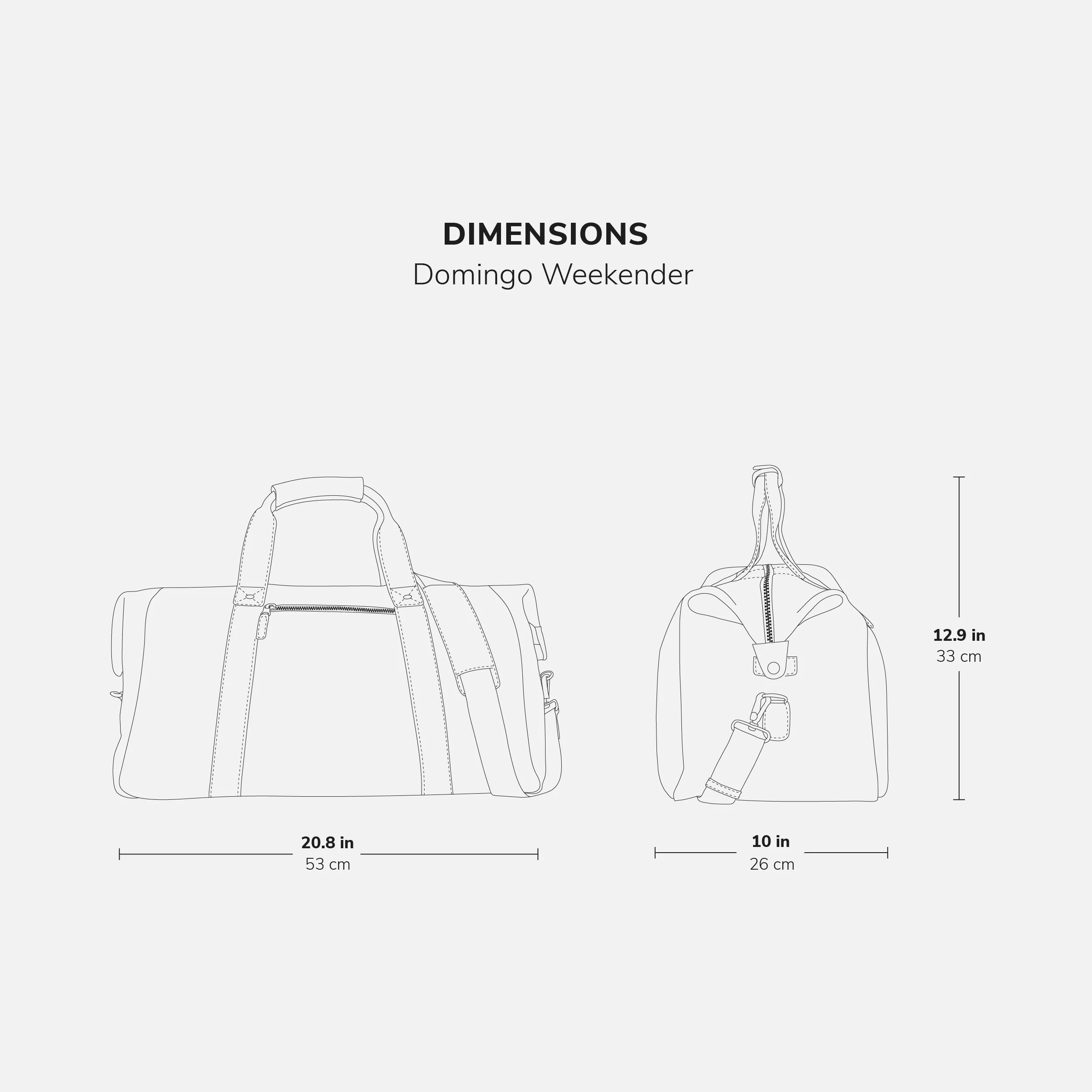 Domingo Duffel Bag - Waxed Canvas and Pull-Up Leather - Men's - Image 21