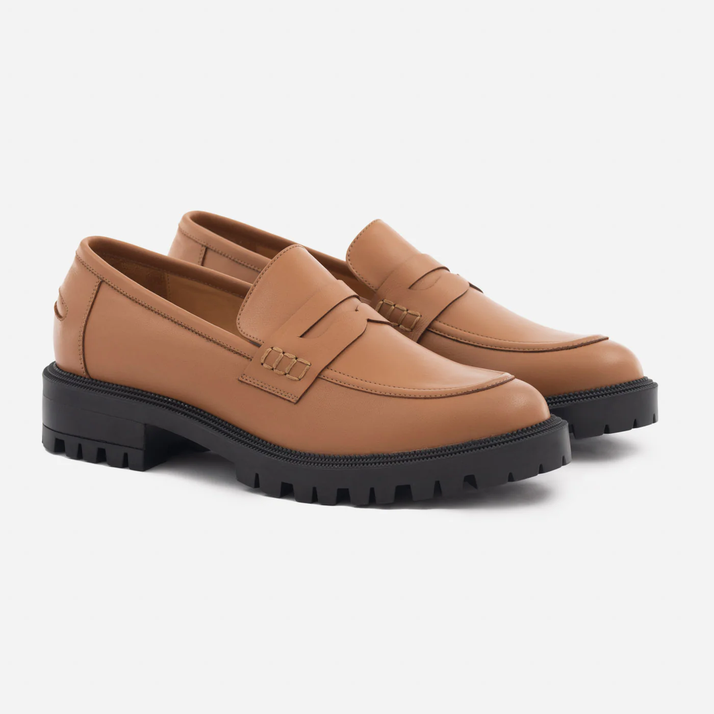 Georgia Loafers - Full Grain Leather - Women's - Image 11