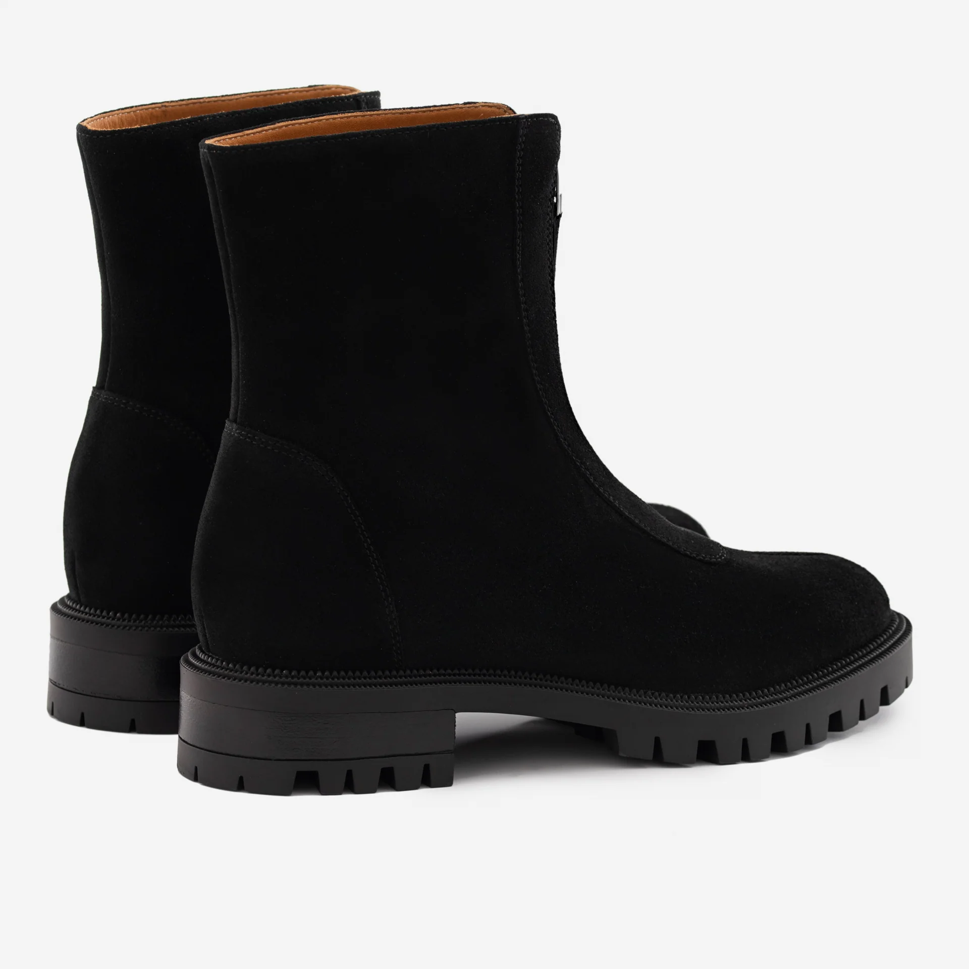 Jenna Zip Up Boots - Women’s Water-Repellent Suede - Image 3