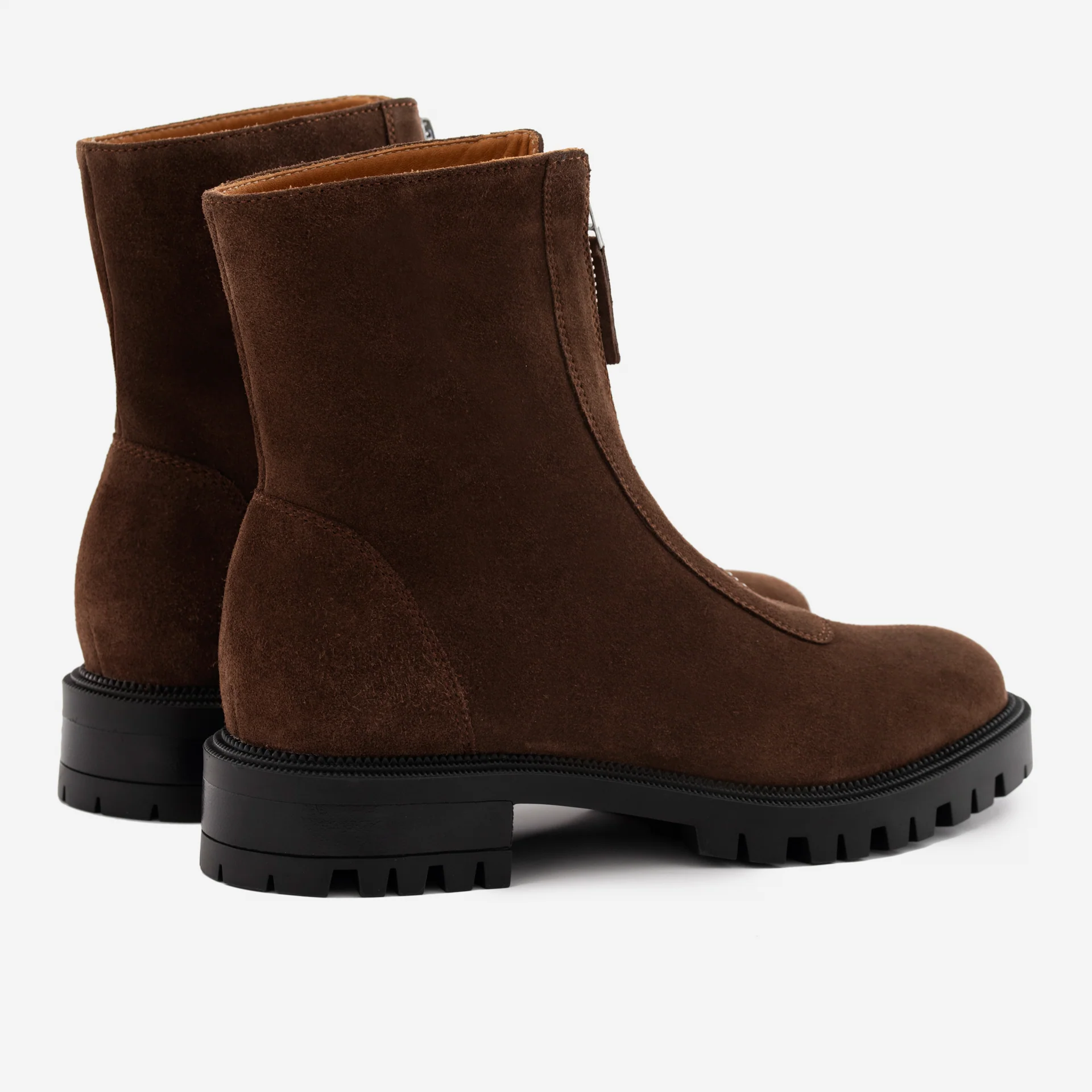 Jenna Zip Up Boots - Women’s Water-Repellent Suede - Image 8