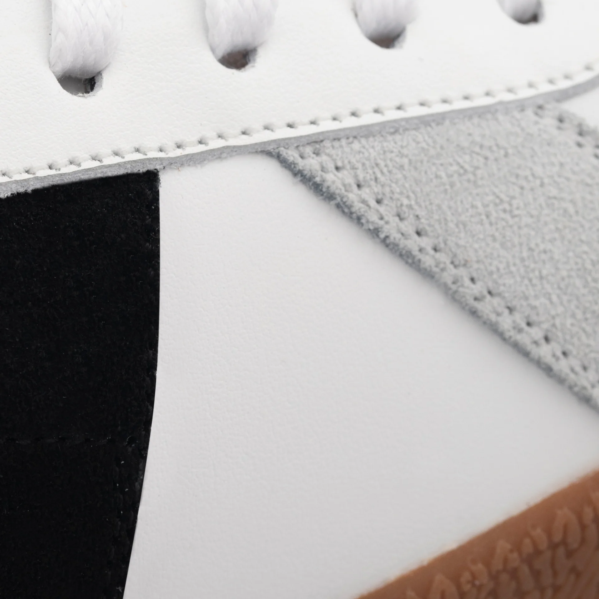 Morgen Trainers - Leather/Suede - Gum Sole - Women's - Image 15