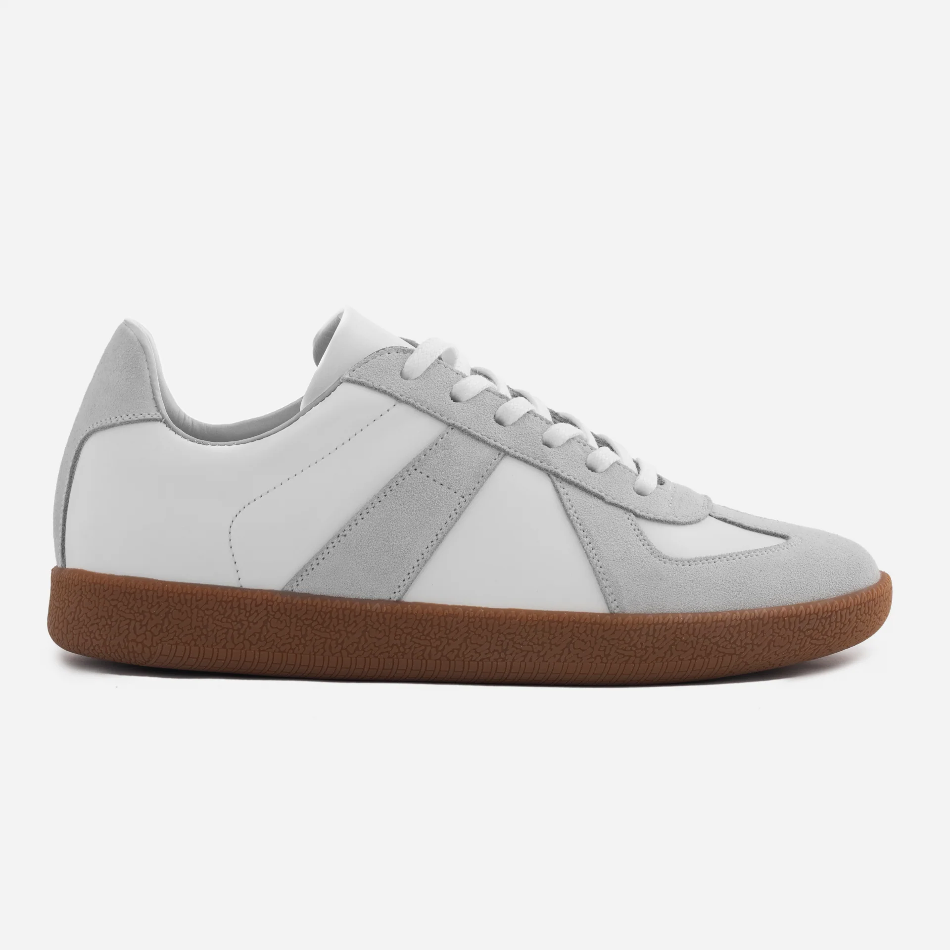 Morgen Trainers - Leather/Suede - Gum Sole - Women's - Image 17