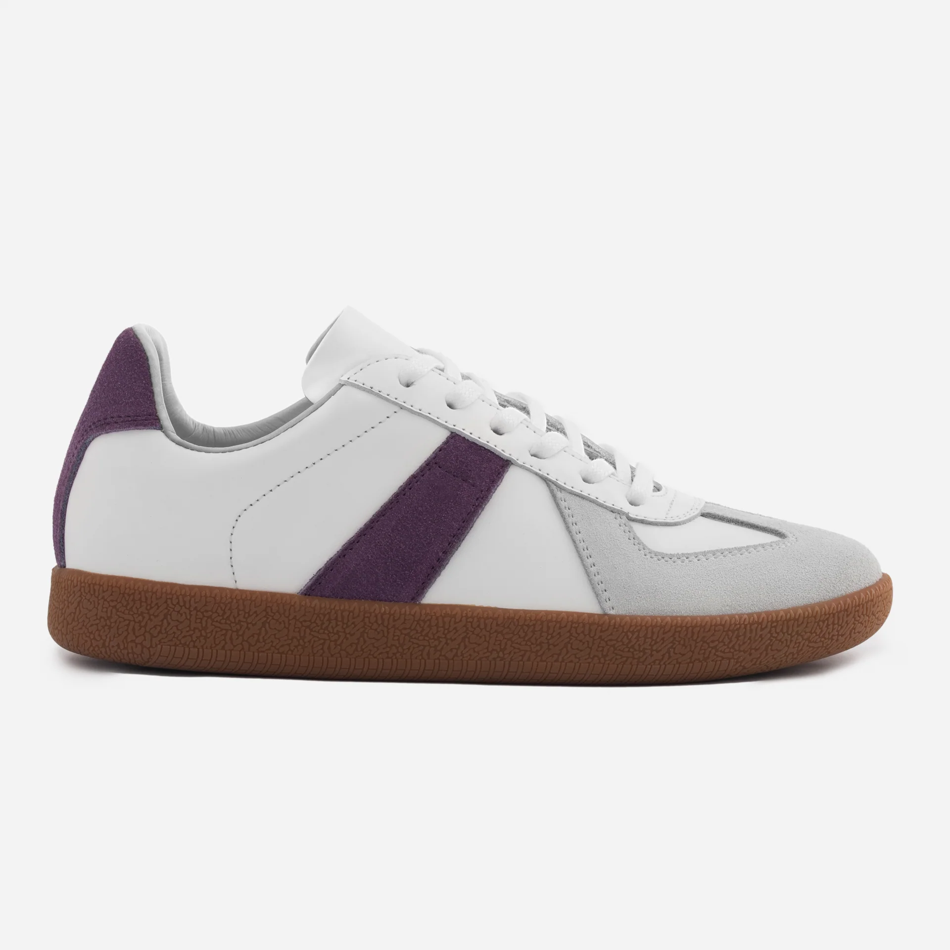 Morgen Trainers - Leather/Suede - Gum Sole - Women's - Image 22