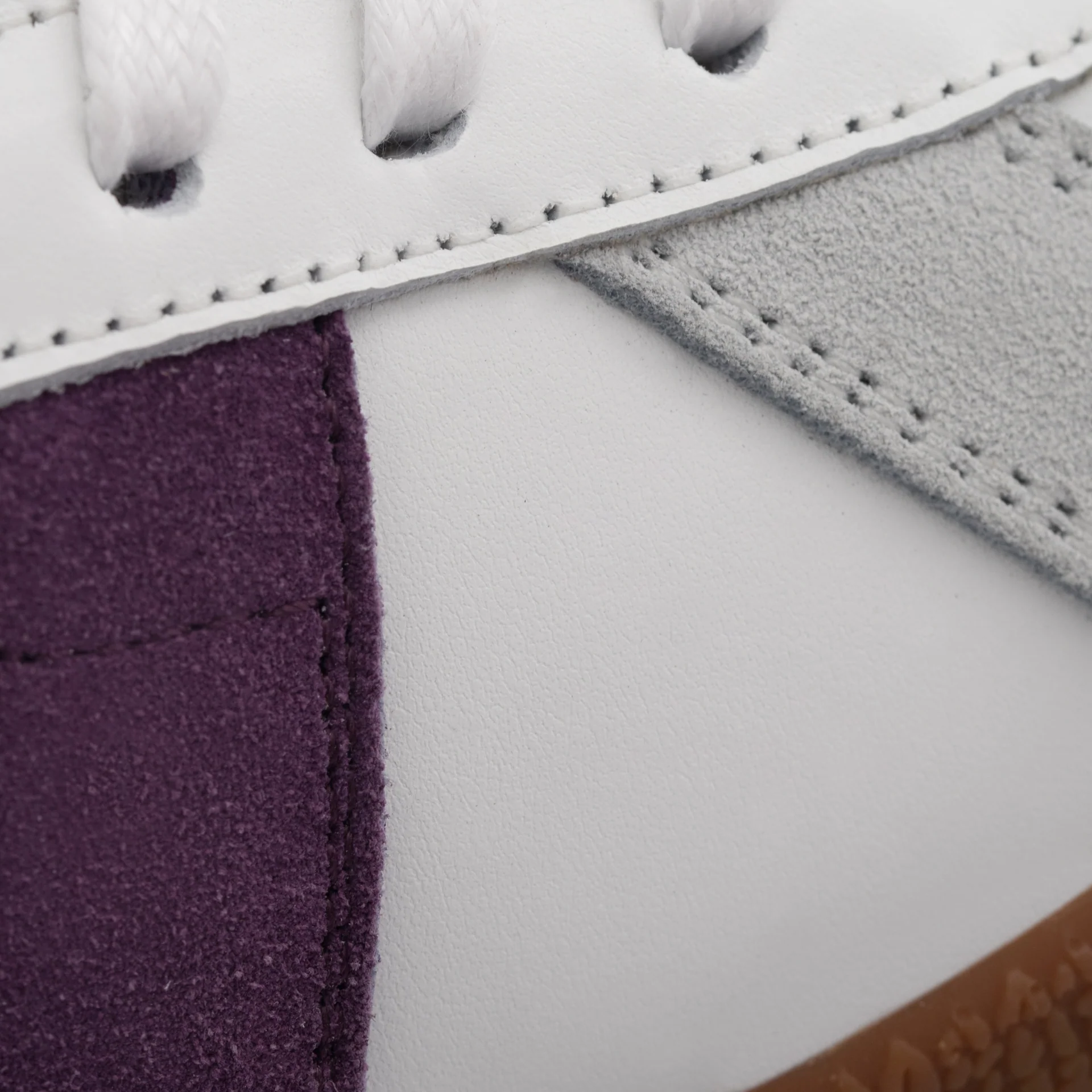 Morgen Trainers - Leather/Suede - Gum Sole - Women's - Image 25