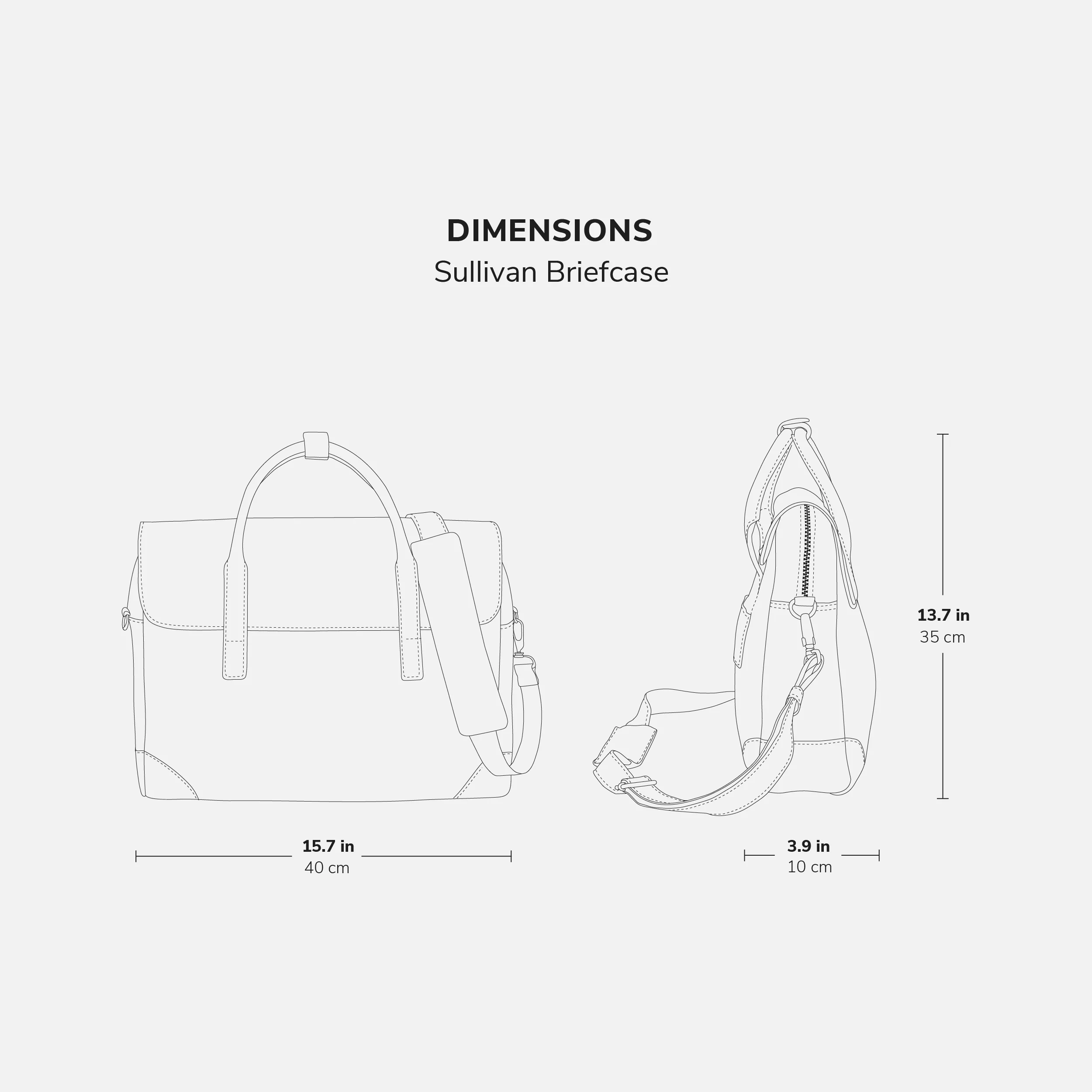 Sullivan Briefcase - Men's - Image 12